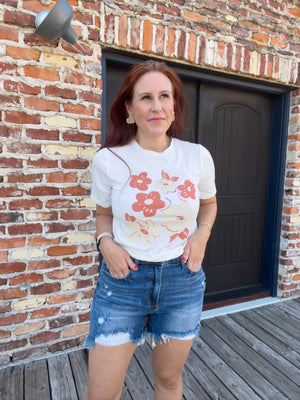 Anna High Rise Shorts