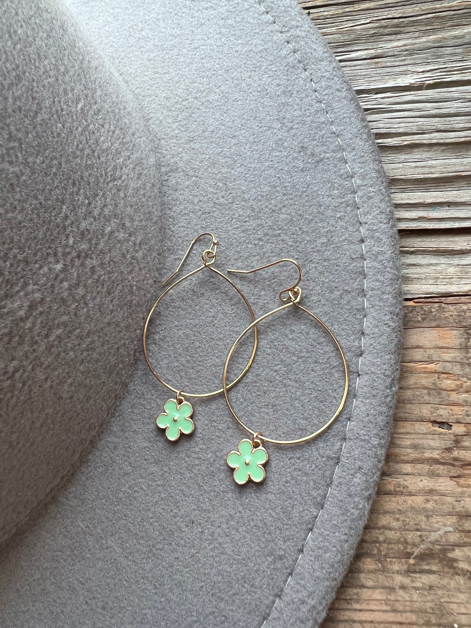 Flower Drops Earrings