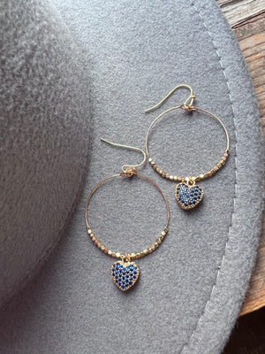 Locked in Love Earrings