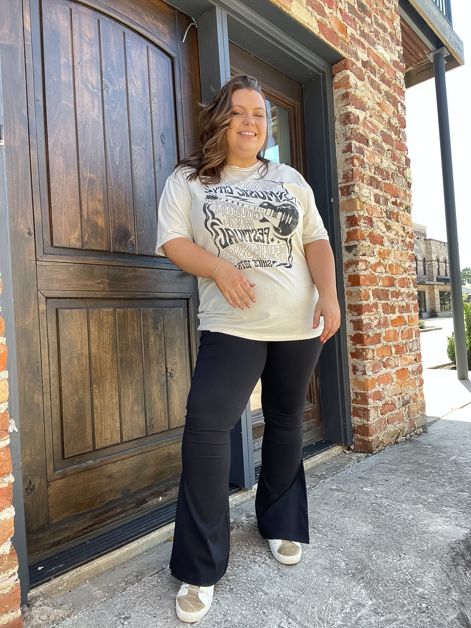 High Rise Split Legging