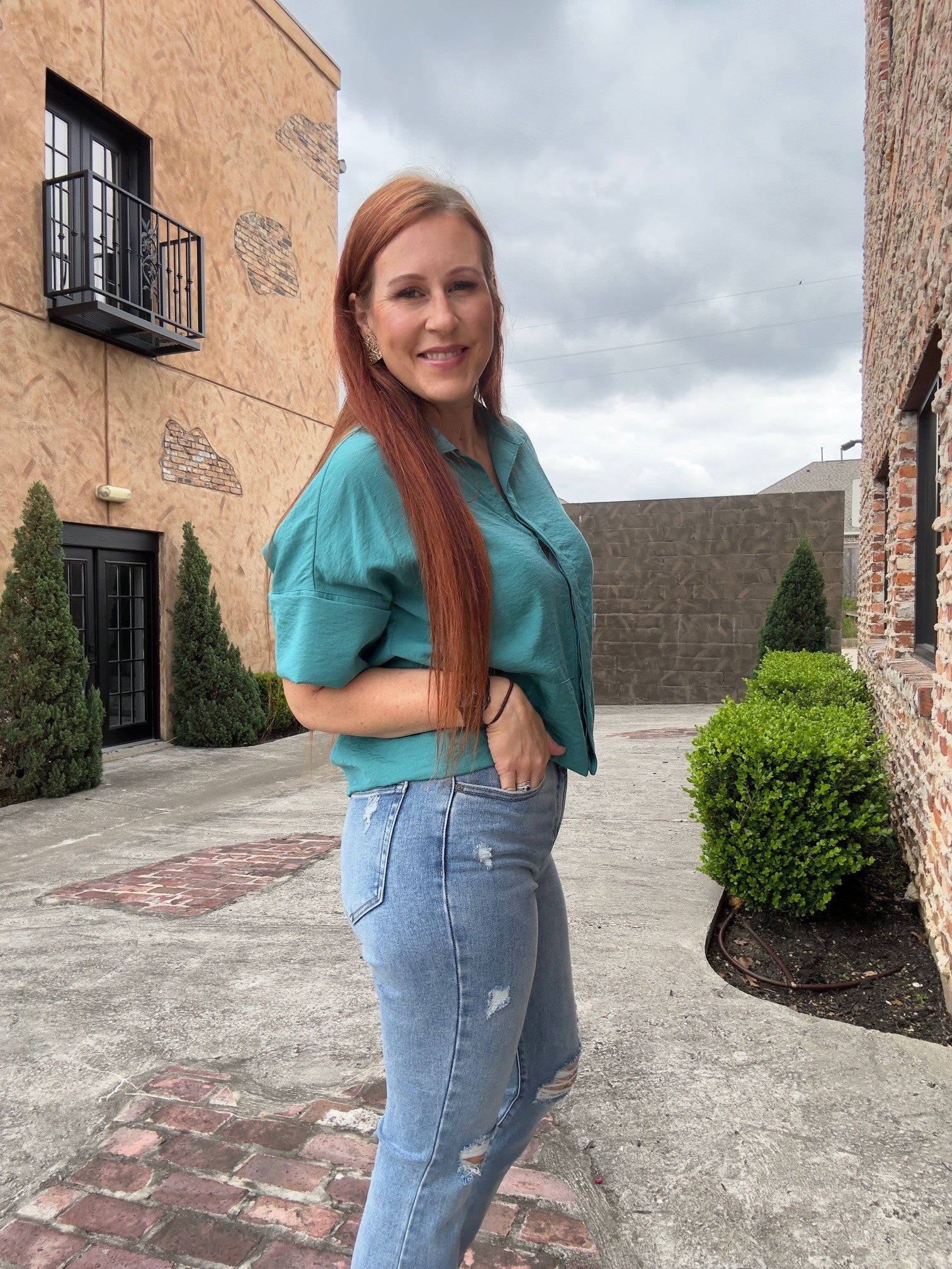 Karson High Rise Straight Leg Jeans