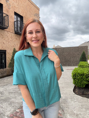 Turquoise Dreams Top