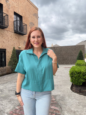 Turquoise Dreams Top