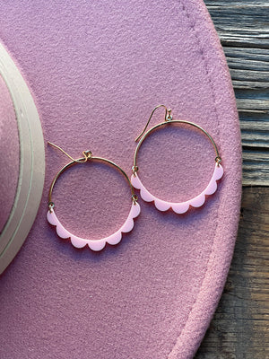 Scalloped Hoop