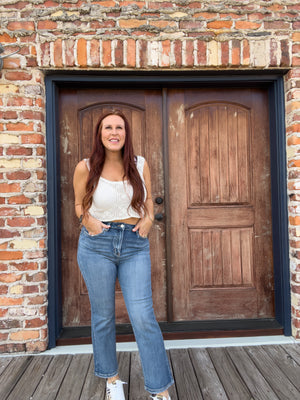 Traci High Rise Crops