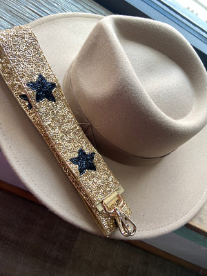Star Beaded Purse Strap