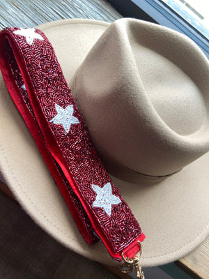 Star Beaded Purse Strap