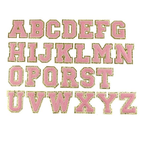 Varsity Letters - Light Pink